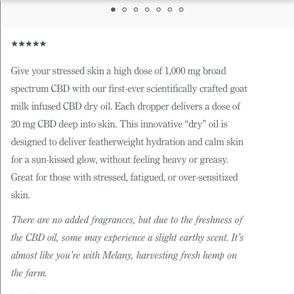 ❗️SOLD❗️BEEKMAN 1802 MILK DROPS + FACIAL OIL - Picture 4 of 8